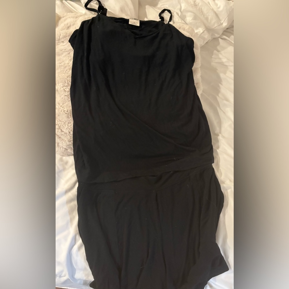 Soma Cool Nights black Pajama set - Picture 4 of 4